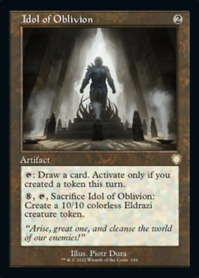 Idol Of Oblivion (Retro) [The Brothers' War Commander] 1