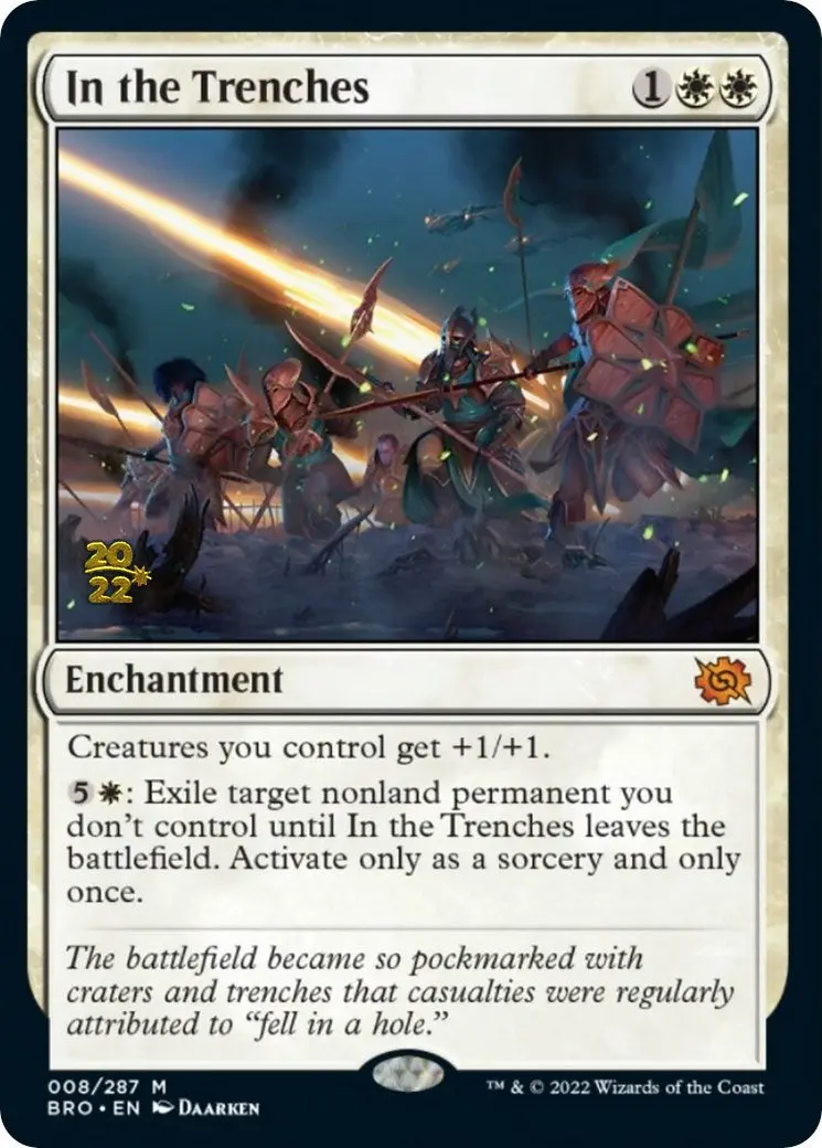 In The Trenches [The Brothers' War: Prerelease Promos] 1