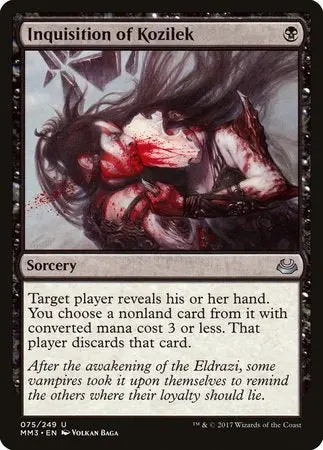 Inquisition Of Kozilek [Modern Masters 2017] 1