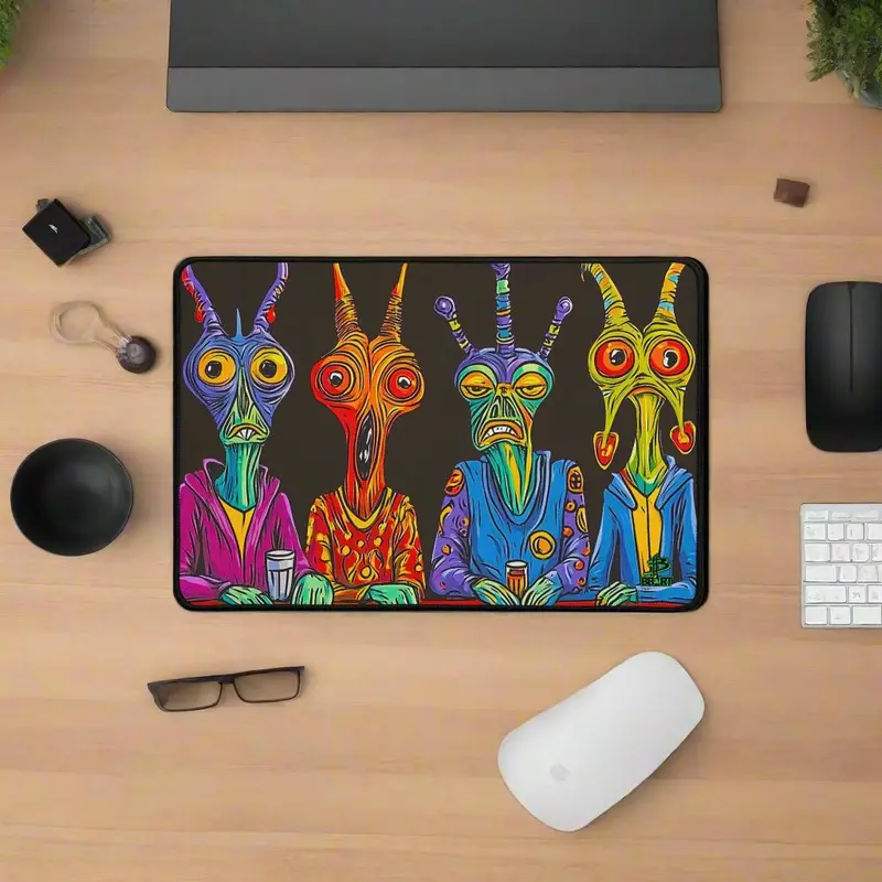 Intergalactic Dive Bar – Desk Mat 1