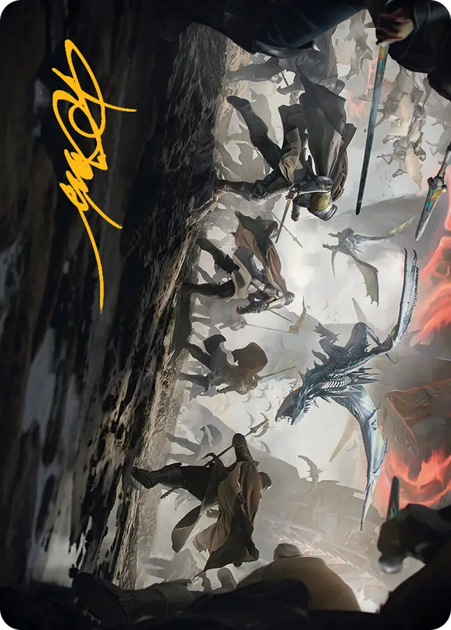 Invasion Of Dominaria Art Card (Gold-Stamped Signature) [March Of The Machine Art Series] 1