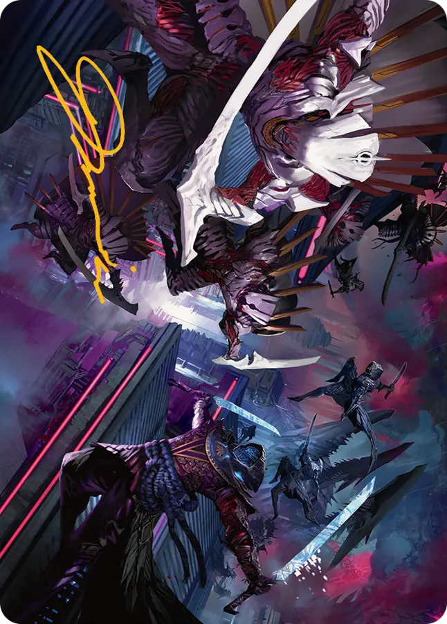 Invasion Of Kamigawa Art Card (Gold-Stamped Signature) [March Of The Machine Art Series] 1