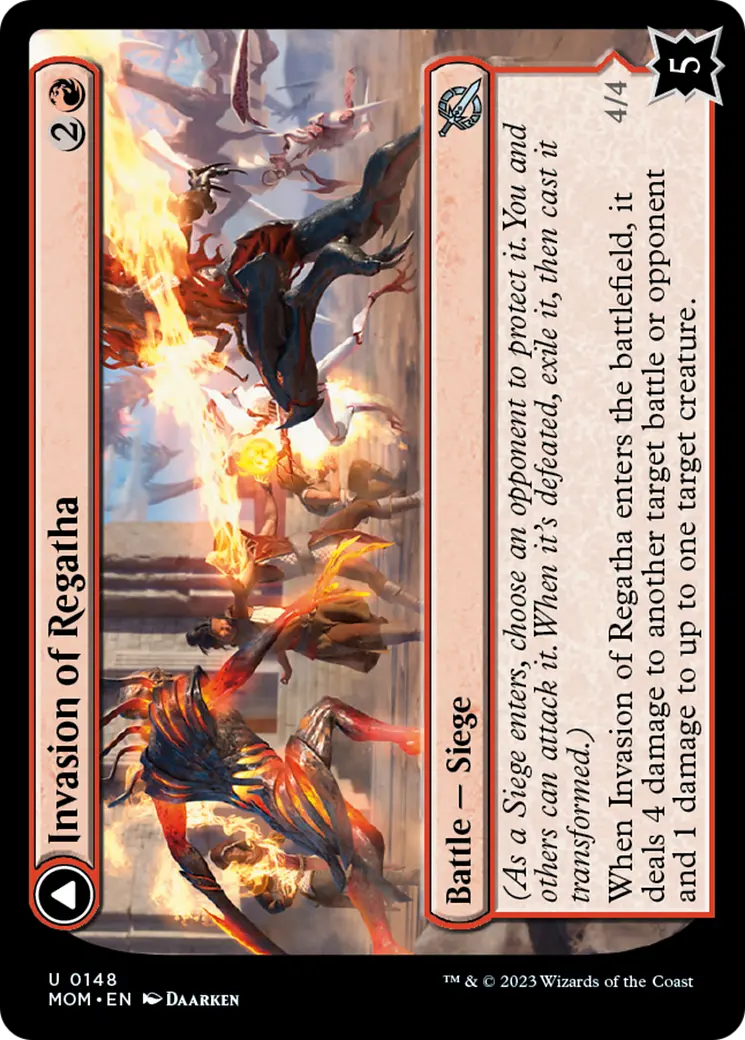 Invasion Of Regatha // Disciples Of The Inferno [March Of The Machine] 1