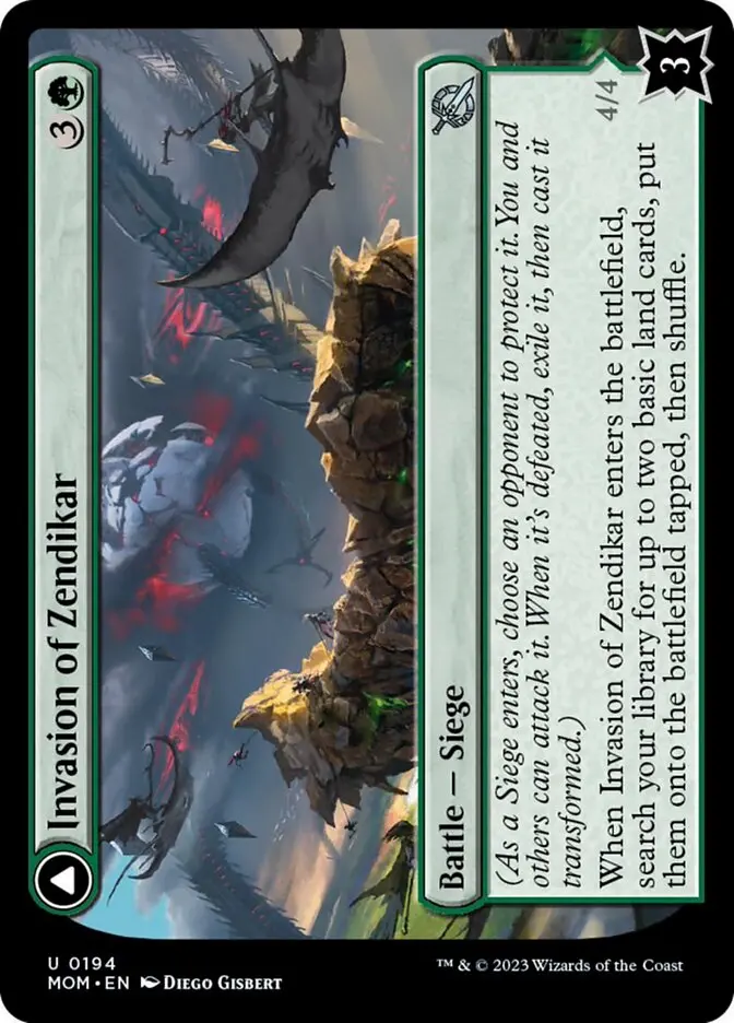 Invasion Of Zendikar // Awakened Skyclave [March Of The Machine] 1