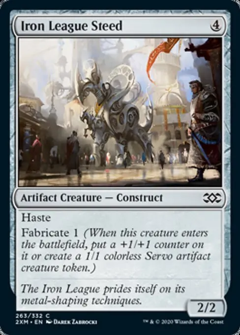 Iron League Steed [Double Masters] 1