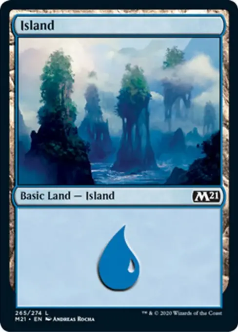 Island (265) [Core Set 2021] 1