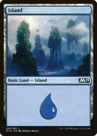 Island (268) [Core Set 2019] 1