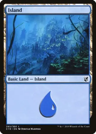 Island (293) [Commander 2019] 1