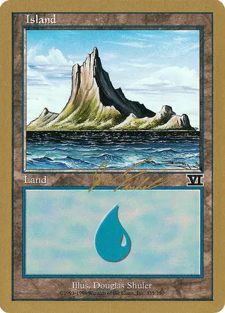 Island (335) - 2000 Jon Finkel (6Ed) [World Championship Decks 2000] 1