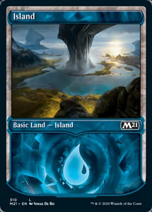 Island (Showcase) [Core Set 2021] 1