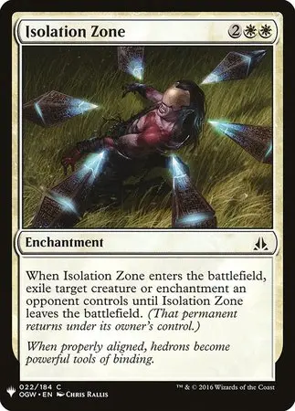 Isolation Zone [Mystery Booster] 1