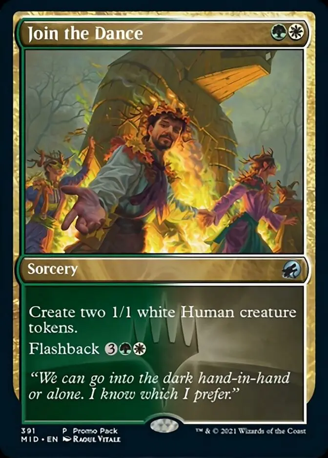 Join The Dance (Promo Pack) [Innistrad: Midnight Hunt Promos] 1