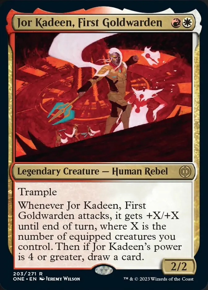 Jor Kadeen, First Goldwarden [Phyrexia: All Will Be One] 1