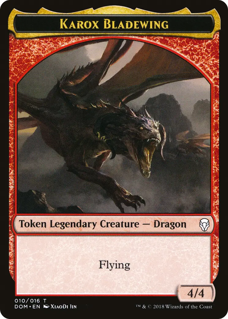 Karox Bladewing // Karox Bladewing Double-Sided Token [Starter Commander Decks] 1