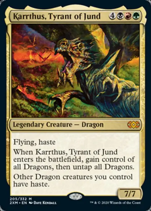 Karrthus, Tyrant Of Jund [Double Masters] 1