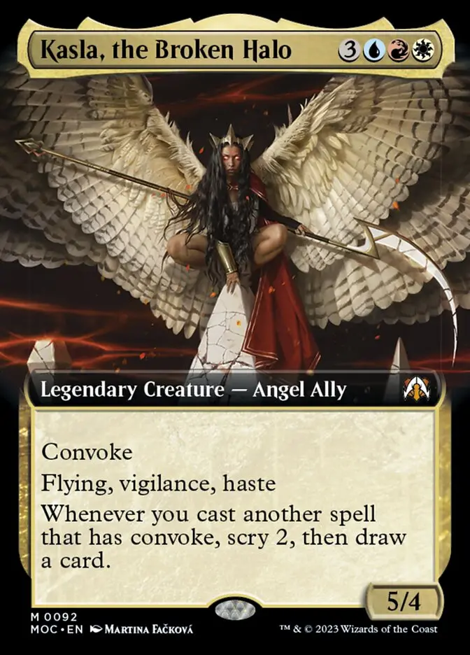 Kasla, The Broken Halo (Extended Art) [March Of The Machine Commander] 1