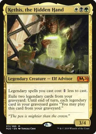 Kethis, The Hidden Hand [Core Set 2020] 1