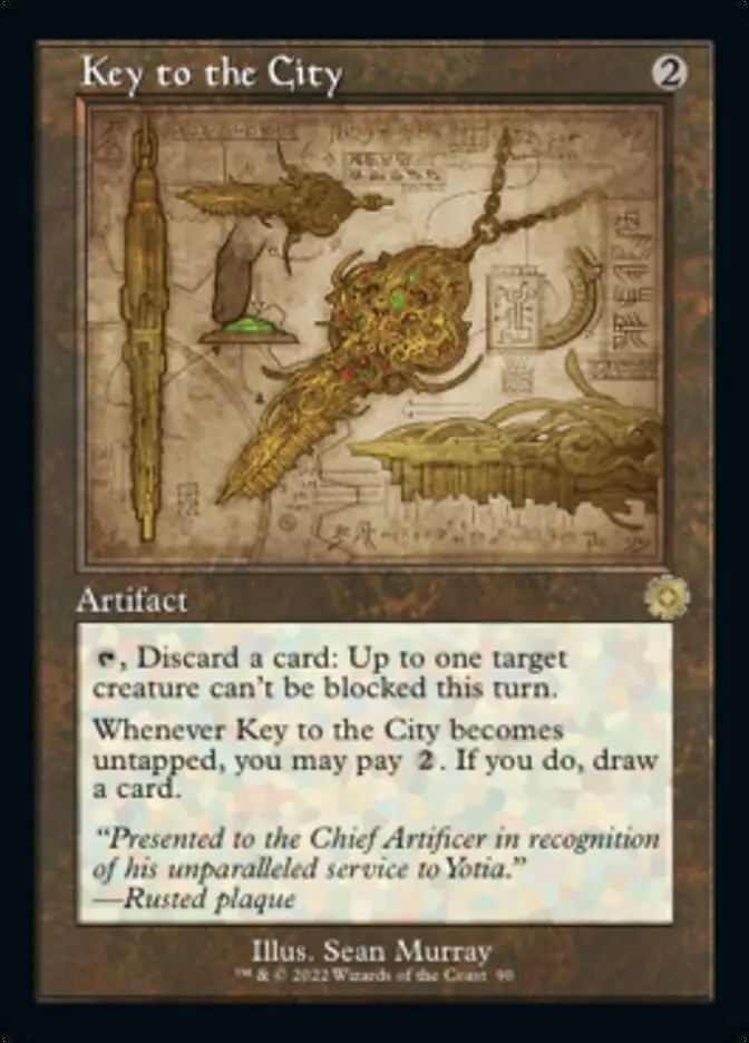 Key To The City (Retro Schematic) [The Brothers' War Retro Artifacts] 1