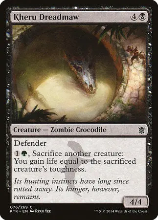 Kheru Dreadmaw [Khans Of Tarkir] 1