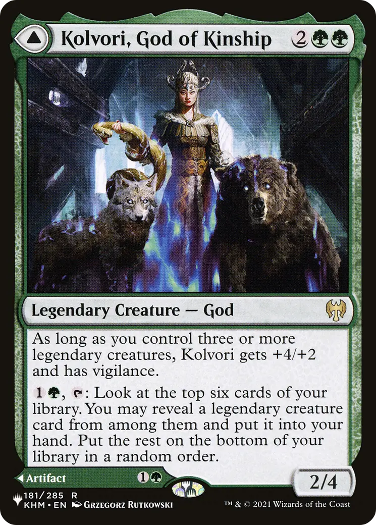Kolvori, God Of Kinship // The Ringhart Crest [Secret Lair: From Cute To Brute] 1