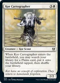 Kor Cartographer [Commander: Zendikar Rising] 1