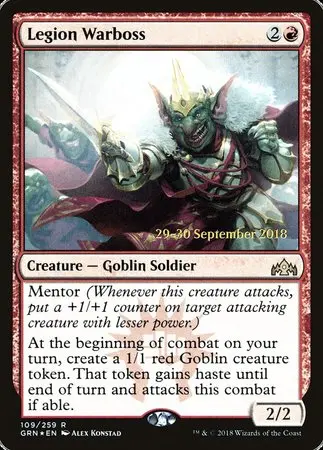 Legion Warboss [Guilds Of Ravnica Promos] 1