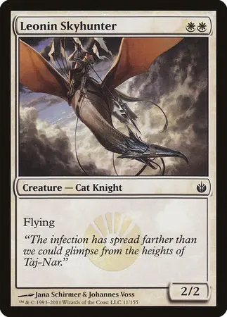 Leonin Skyhunter [Mirrodin Besieged] 1