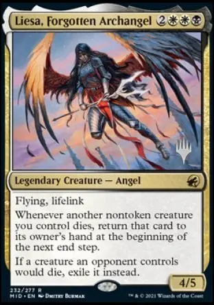 Liesa, Forgotten Archangel (Promo Pack) [Innistrad: Midnight Hunt Promos] 1