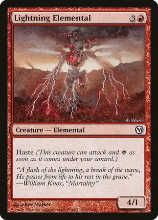 Lightning Elemental [Duels Of The Planeswalkers] 1