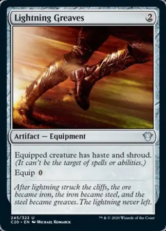 Lightning Greaves [Commander 2020] 1