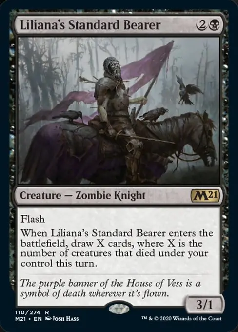 Liliana's Standard Bearer [Core Set 2021] 1