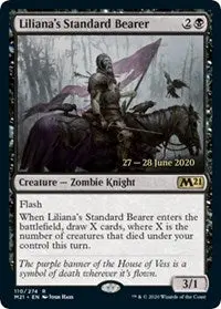 Liliana's Standard Bearer [Prerelease: Core Set 2021] 1