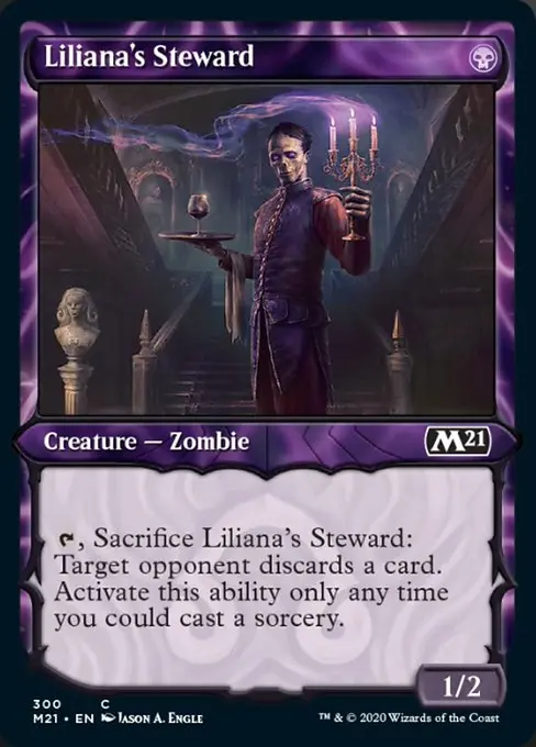 Liliana's Steward (Showcase) [Core Set 2021] 1