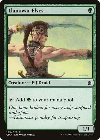 Llanowar Elves [Commander Anthology] 1
