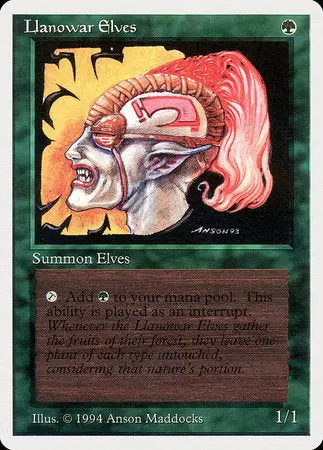 Llanowar Elves [Summer Magic / Edgar] 1
