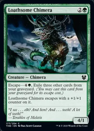 Loathsome Chimera [Theros Beyond Death] 1