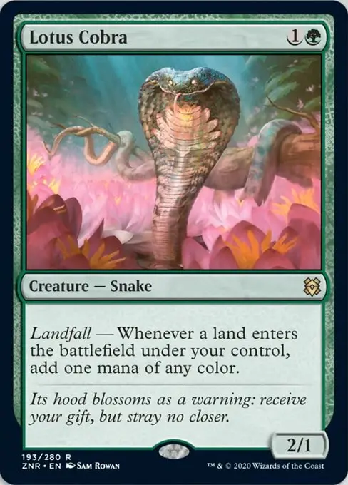 Lotus Cobra [Zendikar Rising] 1