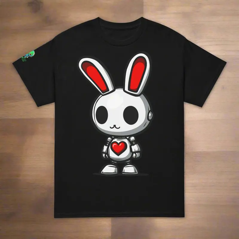 Lumi The Heartbot - Unisex Dryblend T-Shirt 1