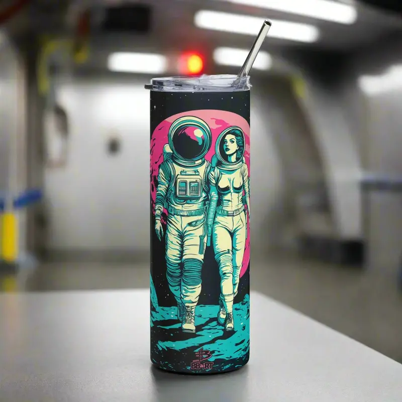 Lunar Stroll - Stainless Steel Tumbler 1