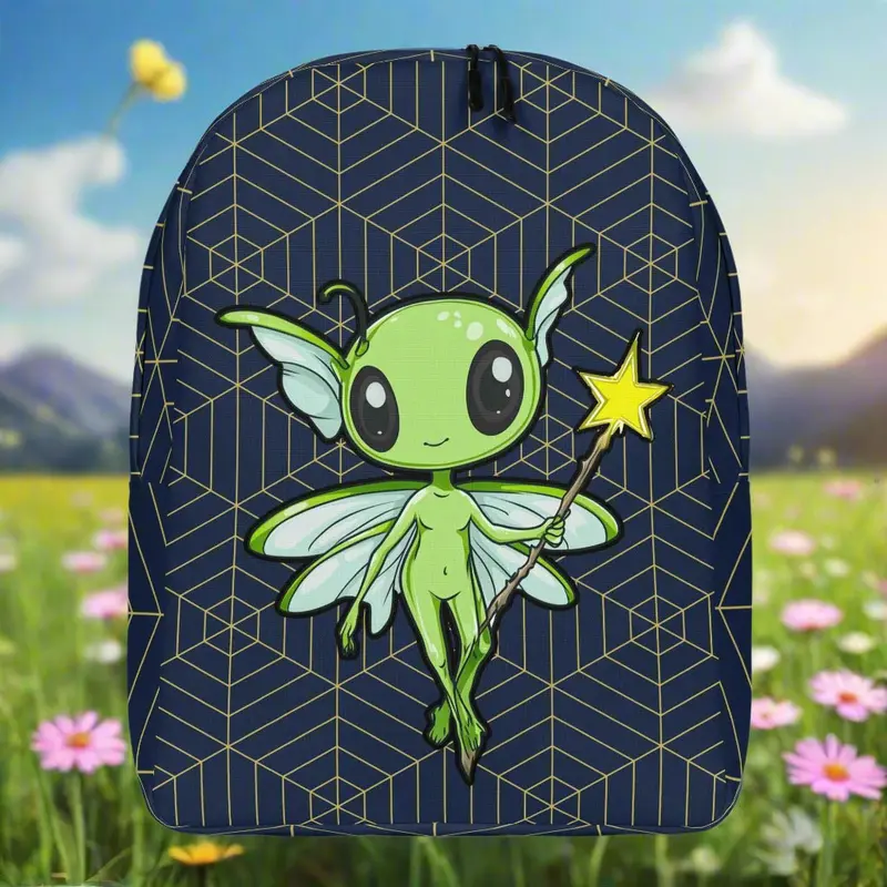 Lyra The Starbloom Sprite - Minimalist Backpack 1