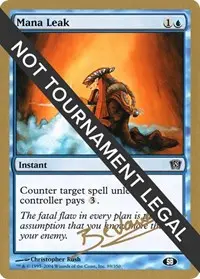 Mana Leak - 2004 Manuel Bevand (8Ed) (Sb) [World Championship Decks] 1