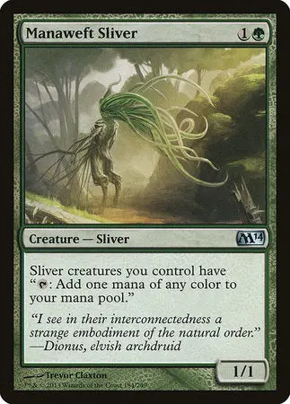 Manaweft Sliver [Magic 2014] 1