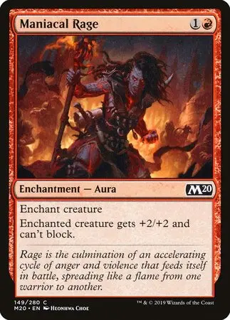 Maniacal Rage [Core Set 2020] 1