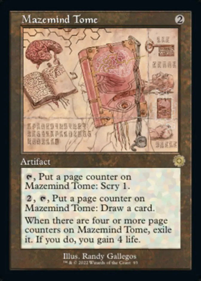 Mazemind Tome (Retro Schematic) [The Brothers' War Retro Artifacts] 1