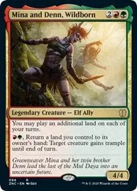 Mina And Denn, Wildborn [Commander: Zendikar Rising] 1