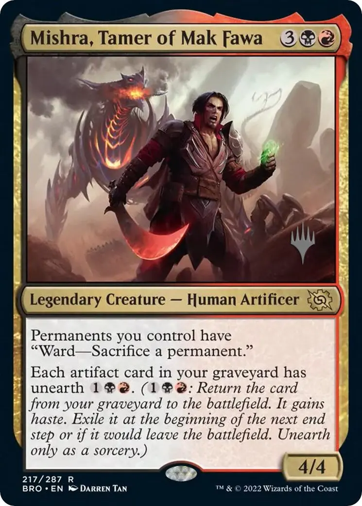 Mishra, Tamer Of Mak Fawa (Promo Pack) [The Brothers' War Promos] 1