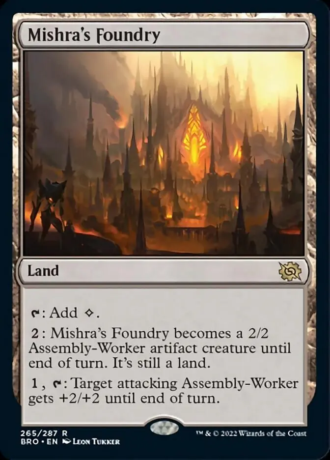 Mishra's Foundry [The Brothers' War] 1