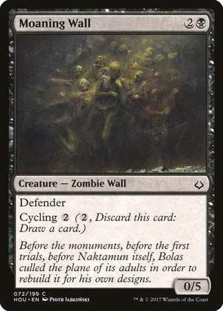 Moaning Wall [Hour Of Devastation] 1