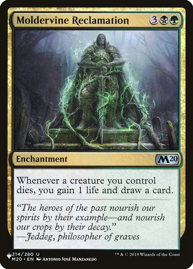 Moldervine Reclamation [The List] 1