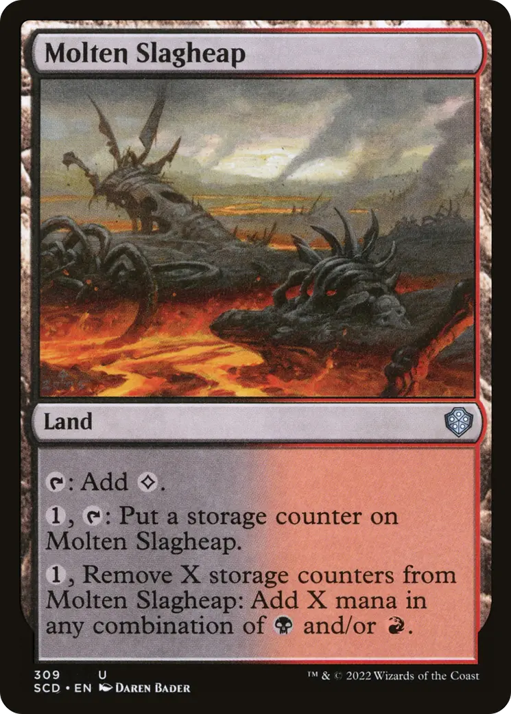 Molten Slagheap [Starter Commander Decks] 1
